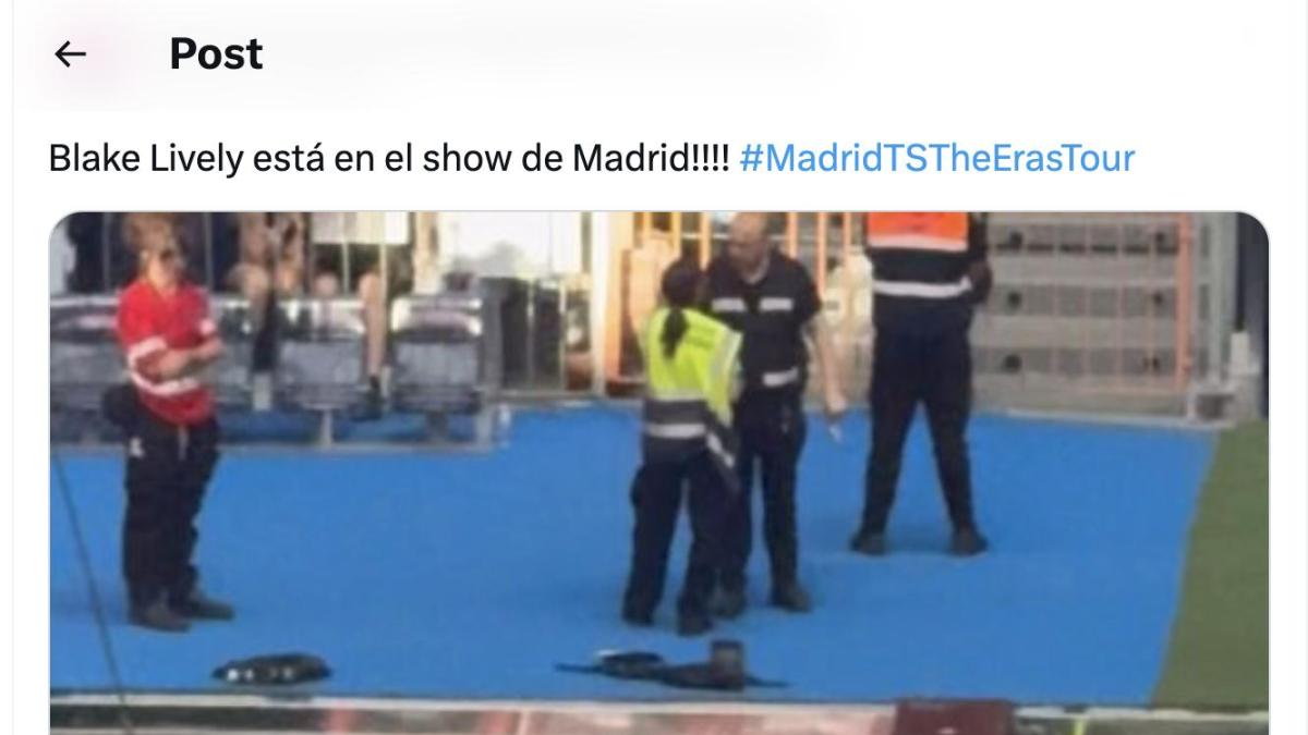 Blake Lively va a ver a Taylor Swift a Madrid y muchos se fijan en