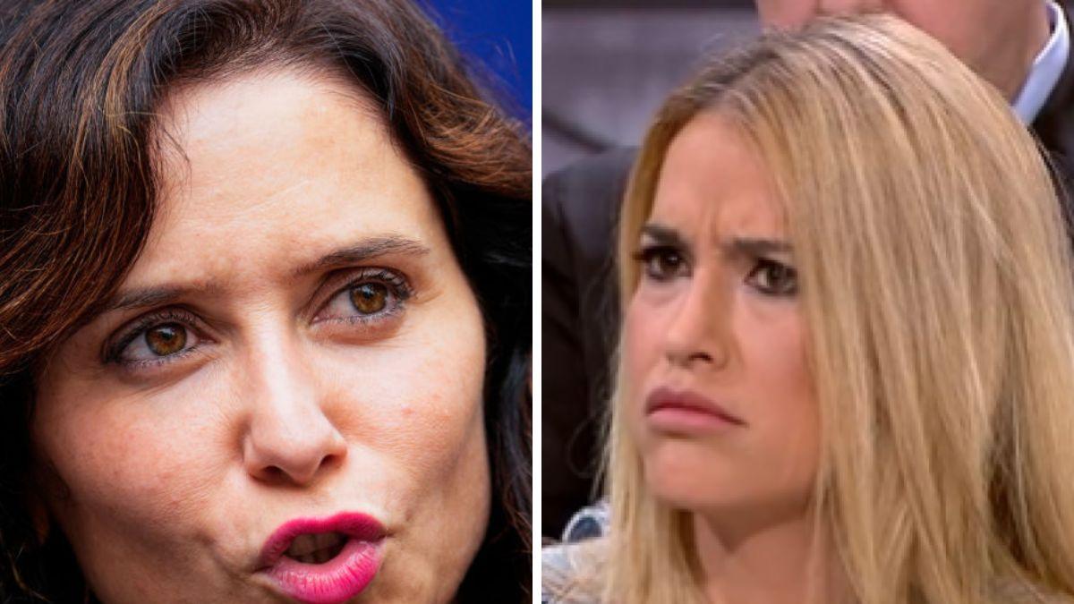 Ayuso se levanta de la mesa al ver que no sólo se habla castellano y Afra Blanco arrasa con su reacción