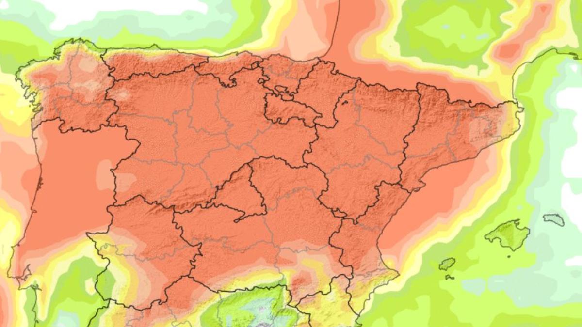 La inesperada trayectoria de la vaguada retrógrada desconcierta a la AEMET y avanza el golpe al fin de semana