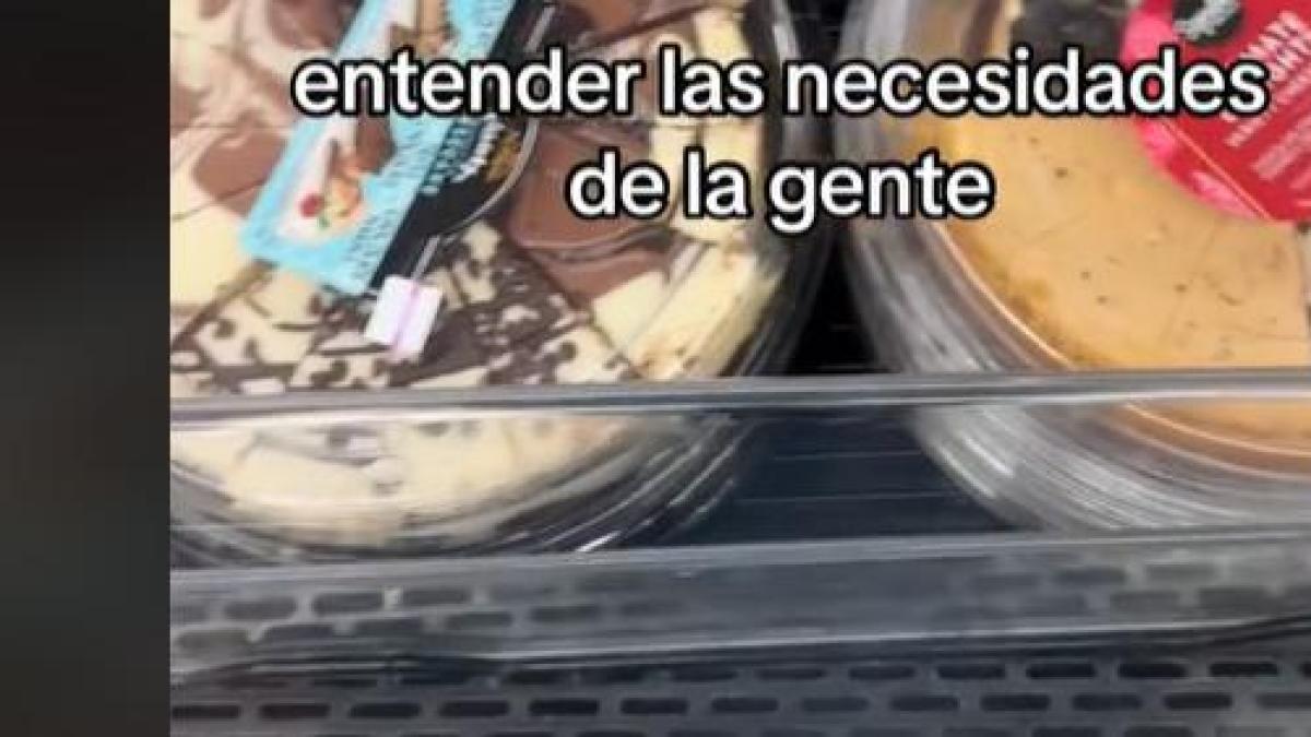 This cake can be found in a supermarket in the US and creates a new need in Spain.