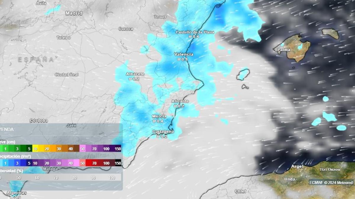 La AEMET advierte de lo que espera la próxima semana en el Mediterráneo: adiós al  fugaz verano 