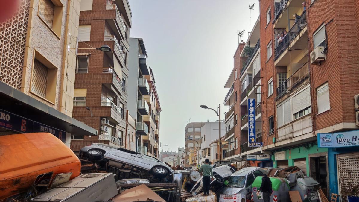 Las Impactantes Imágenes De Alfafar, Valencia, Después De La DANA