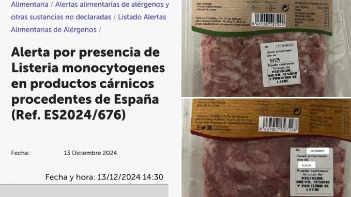 Una alerta por listeria en el cerdo ibérico provoca la retirada de estos productos en los supermercados