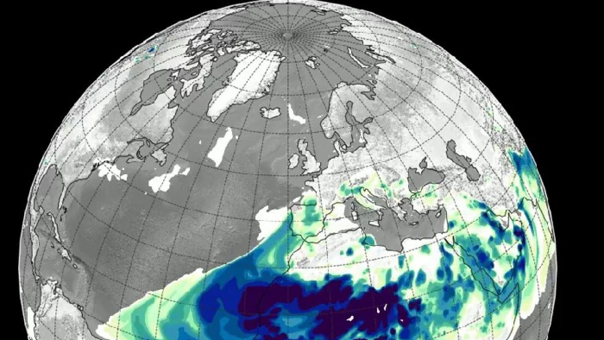 La AEMET cuenta las horas para el golpe inusual:  Va a salir del desierto con dirección Península y Canarias 