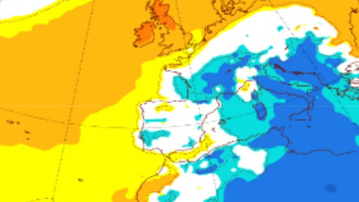 Anuncian una batalla en Europa de masa polar y subtropical por la blanca Navidad y la AEMET confirma el bando de España