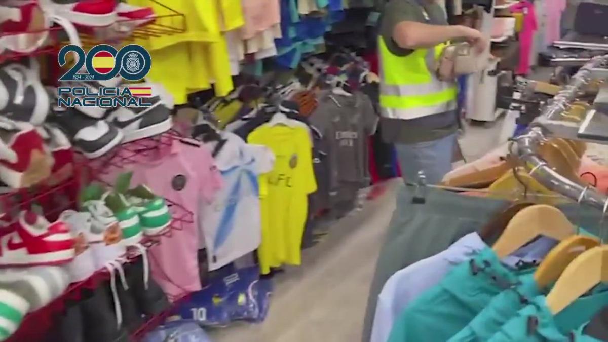 Macro operación contra la ropa de lujo falsificada: 2.000 toneladas y 73 detenidos en España