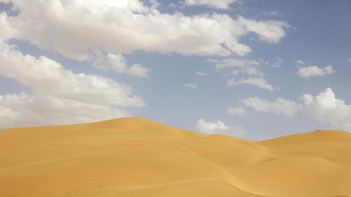 El extraño  desierto  en un popular país turístico que tiene más agua que arena