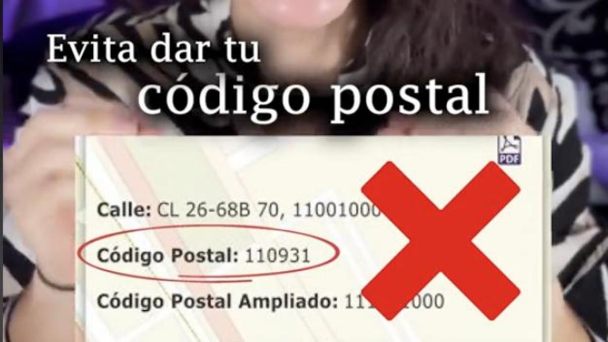 Una experta aconseja hacer esto si te piden el código postal al hacer una compra