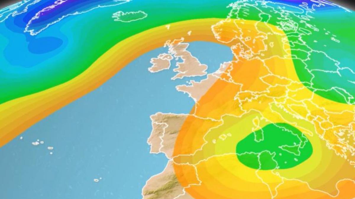 La AEMET inicia la cuenta atrás para el impacto de lluvia y nieve en 6 CCAA