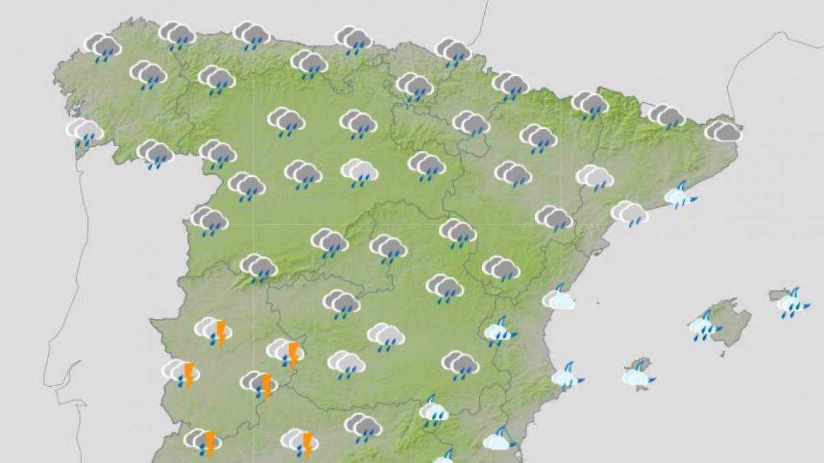 La borrasca Jana se marcha y la AEMET confirma que lo peor está al caer: queda inaugurada la semana de lluvia extrema