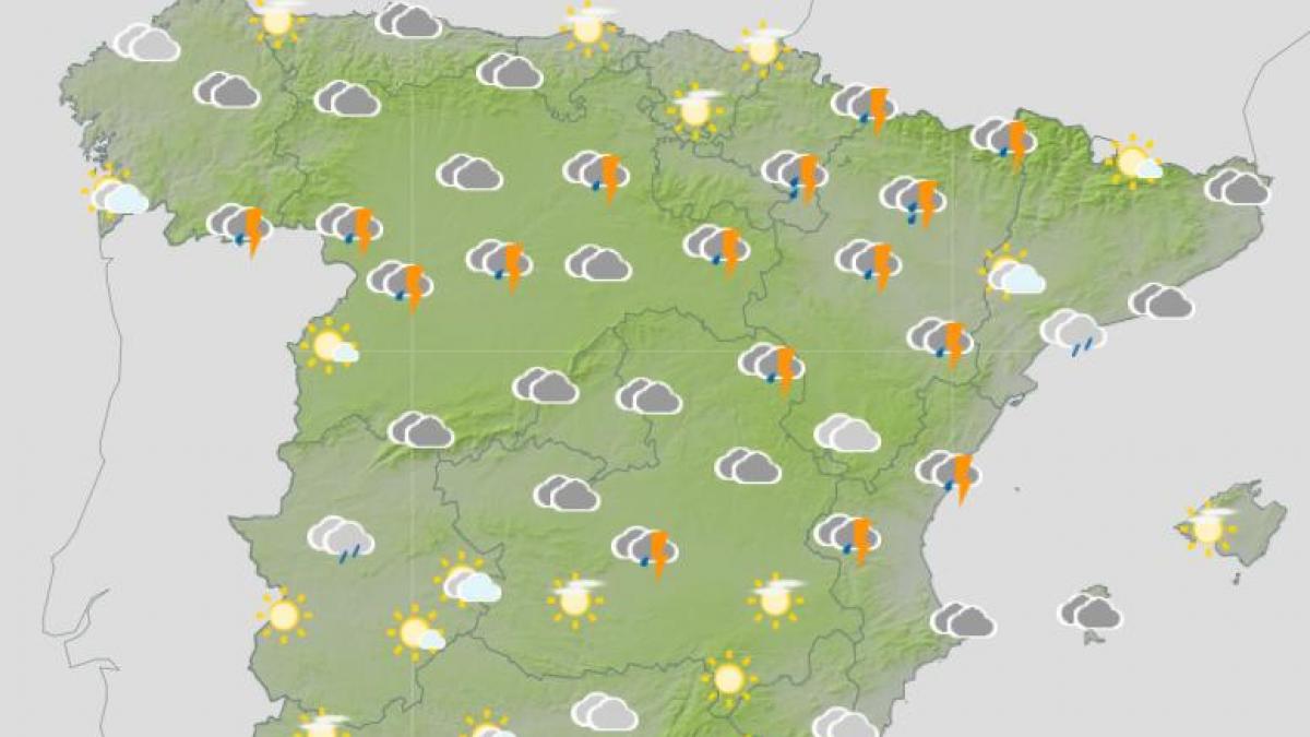 El fin de semana descarrila y la AEMET confirma que el sábado se alcanza la máxima intensidad