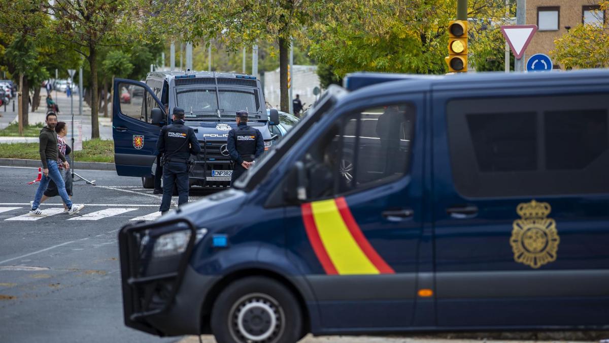 Despliegue policial en Huelva en un operativo nacional contra el crimen organizado
