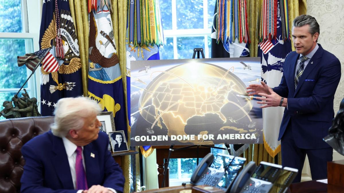 Cúpula Dorada': Trump presenta el escudo antimisiles para 'proteger a  nuestra patria' que mejora el de Israel