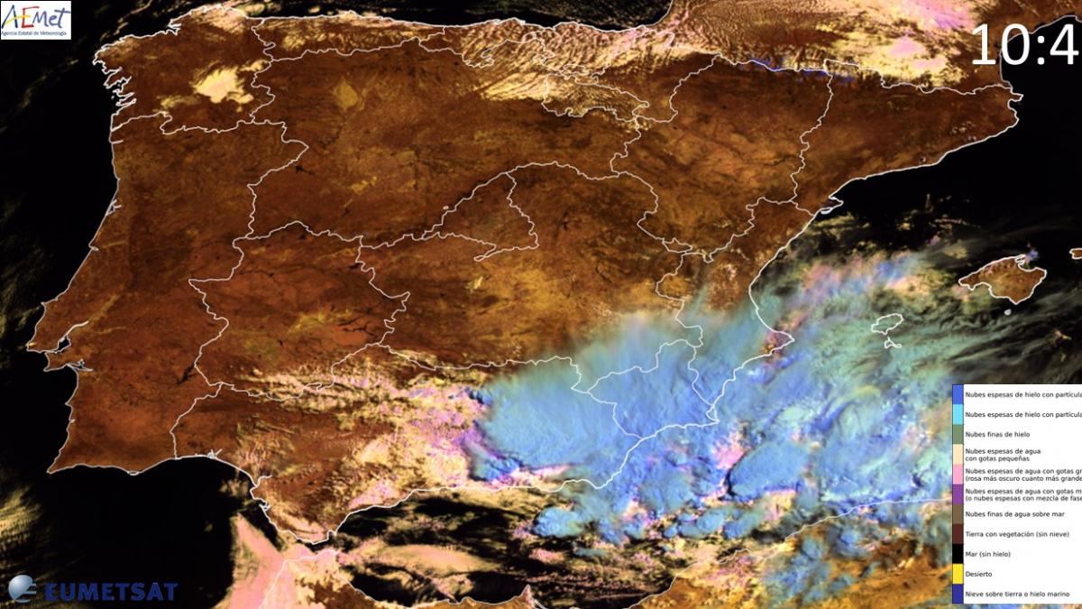 La AEMET pone a seis comunidades en aviso mientras Alicante refuerza su dispositivo de emergencia