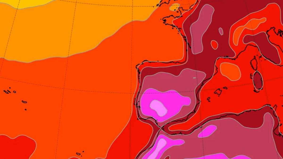 La AEMET no ve fin al episodio extraordinario en los termómetros:  Temperaturas máximas propias del verano 