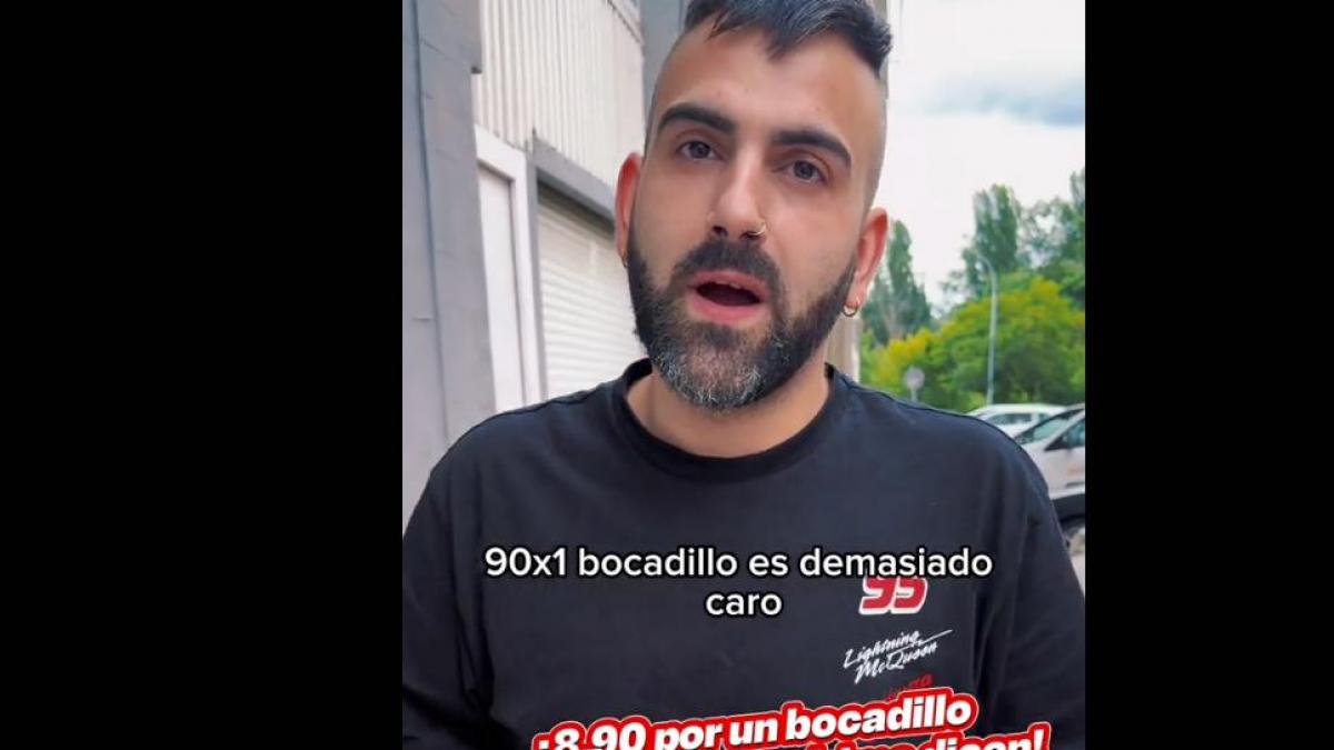 Le critican por el precio que ha puesto a este bocadillo y su reacción es de tres Estrellas Michelín
