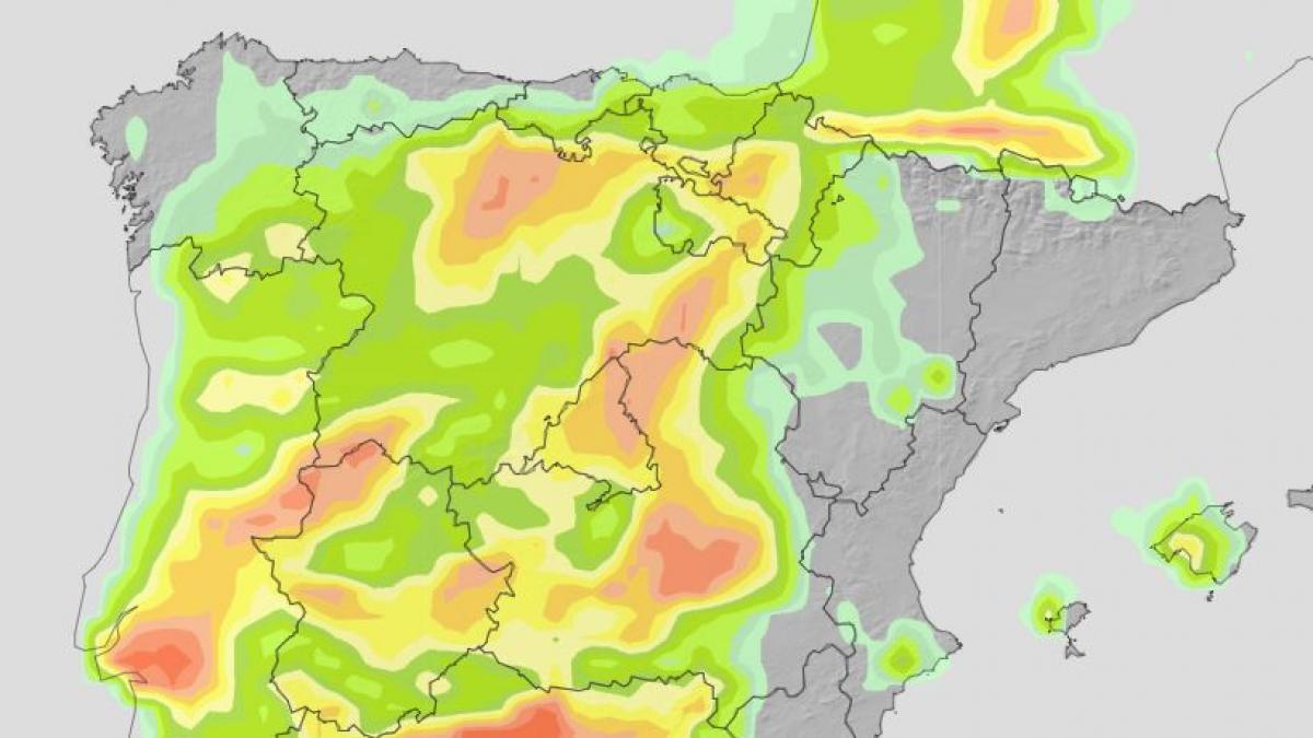 La lluvia de barro engulle España, la AEMET revela la fecha de fin y ya avisa de lo que viene luego