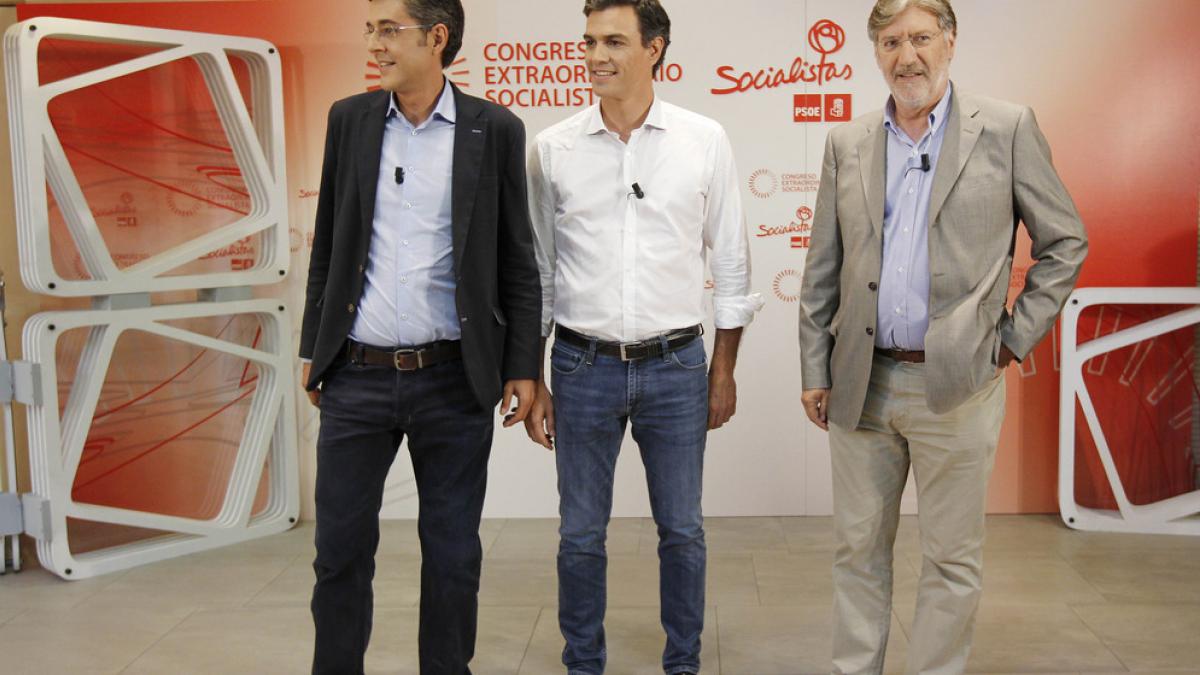 El triunfo del  candidato en carretera : así fueron las primarias del PSOE de 2014 que dieron inicio a la  era Sánchez 