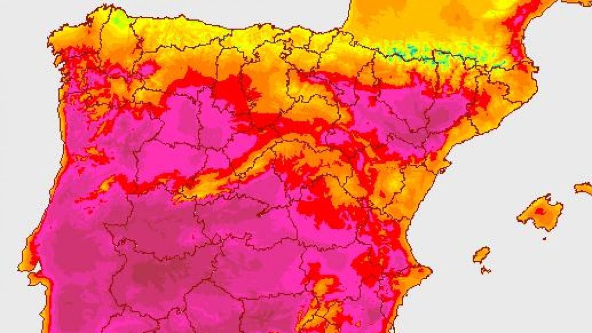 La AEMET anticipa que el calor anómalo llegó para quedarse y señala la sorprendente zona que se salva esta semana