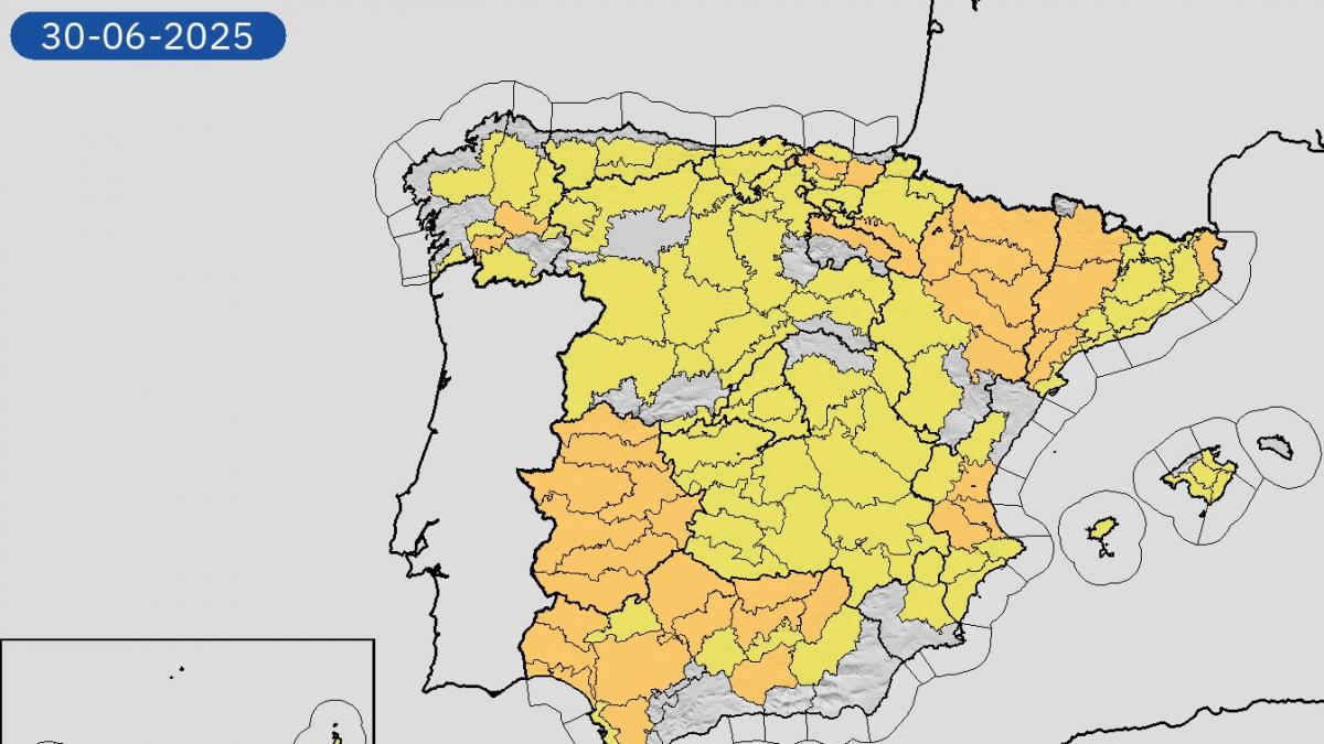 La AEMET activa la alerta máxima y pone en aviso a todas las comunidades por lo que se avecina