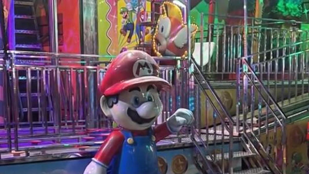 ¿Qué tubería lo llevó al descampado? Encuentran (bien) el Súper Mario robado a unos feriantes