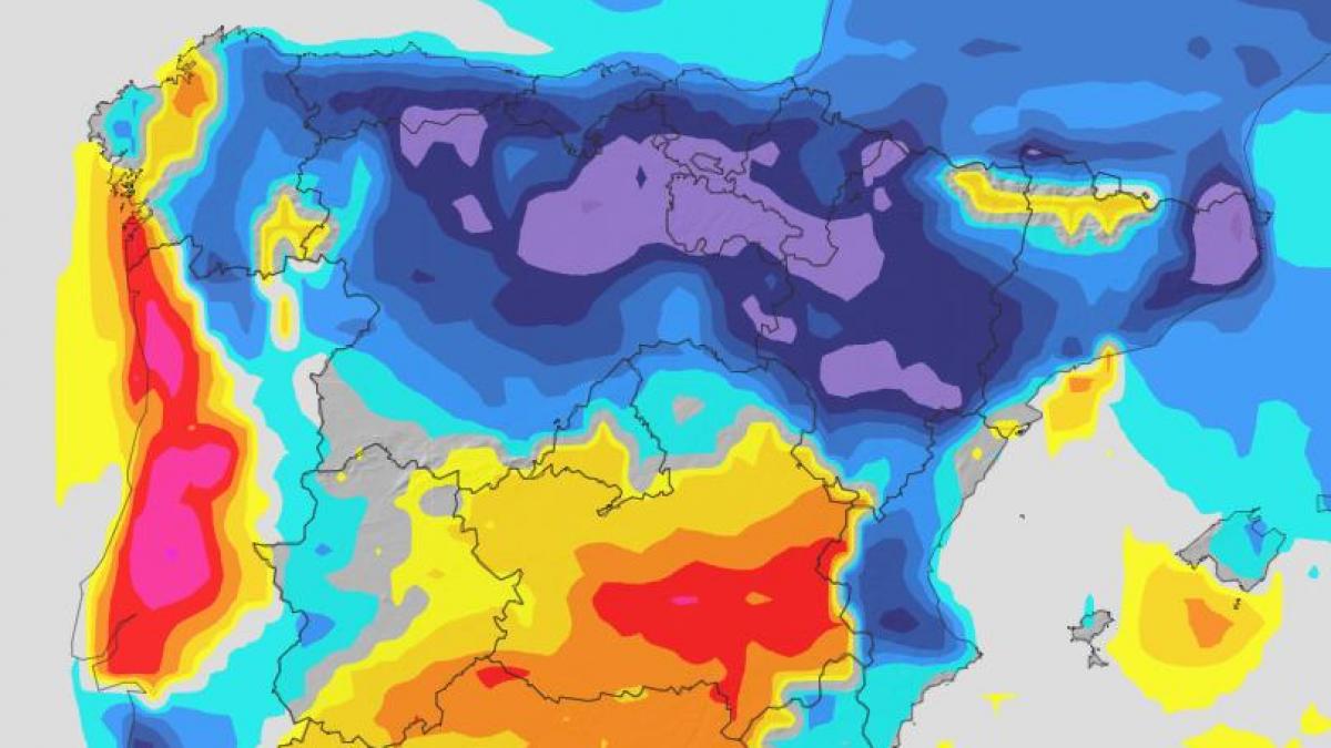 La AEMET despeja las dudas para el inicio de semana: los termómetros dividen España en dos