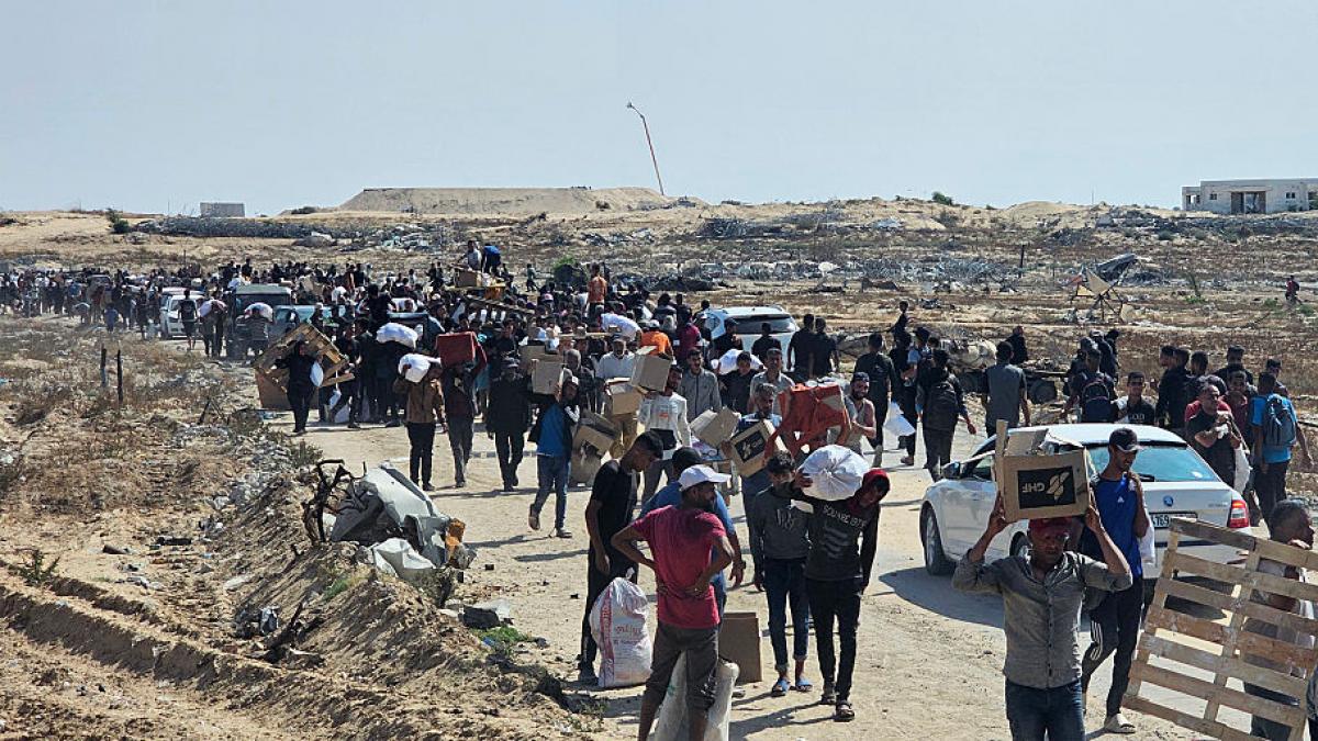 Israel quiere concentrar a 600.000 palestinos de Gaza en una "ciudad humanitaria" en las ruinas de Rafah