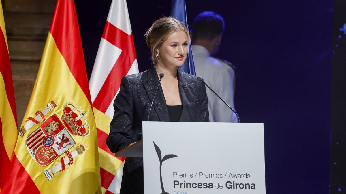 Una experta en Casa Real destaca este momento del discurso de Leonor en los Premios Princesa de Girona