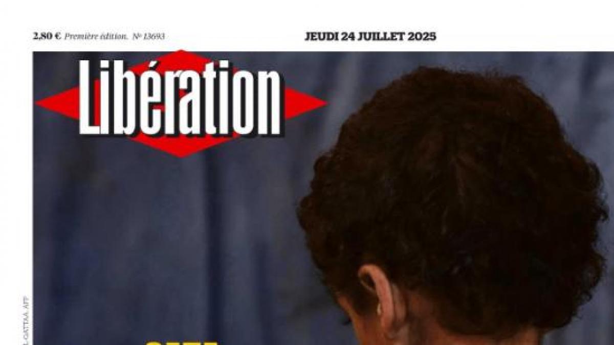 La portada del diario francés &#039;Libération&#039; que impacta con tan solo verla