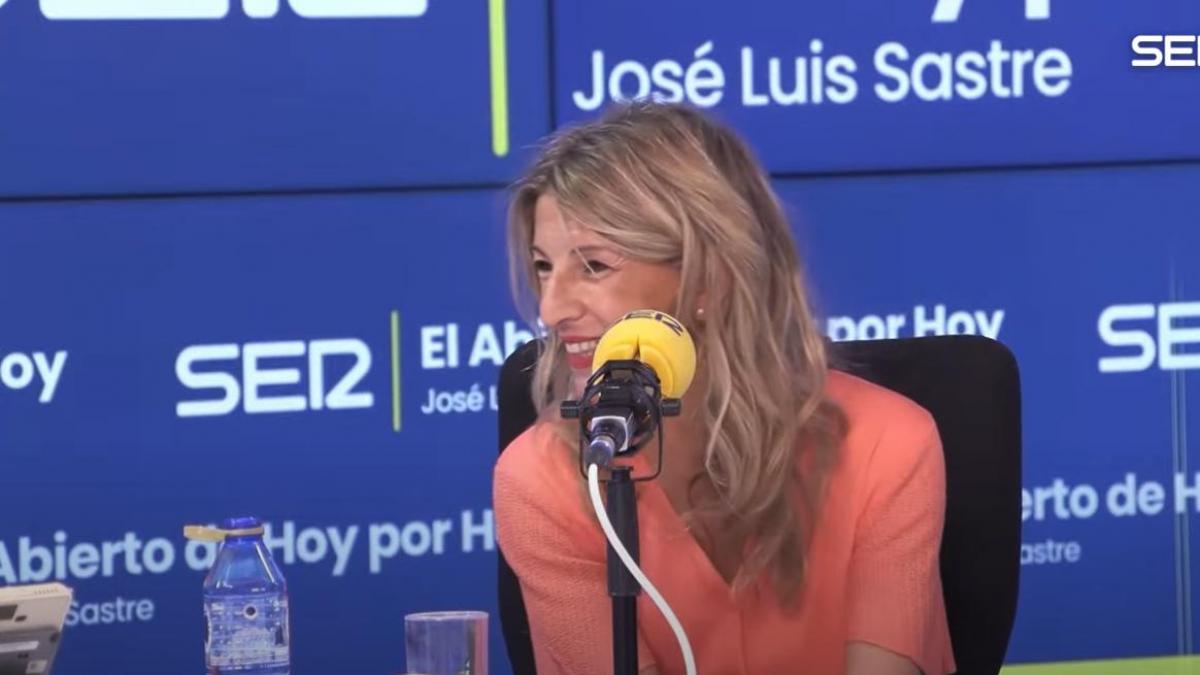 Yolanda Díaz opina del curriculum de Noelia Núñez: ni en el PP esperarían una respuesta así