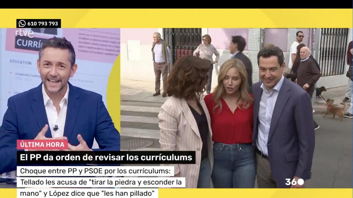 A Miguel Tellado le han debido de pitar los oídos tras lo que dice Javier Ruiz de su curriculum