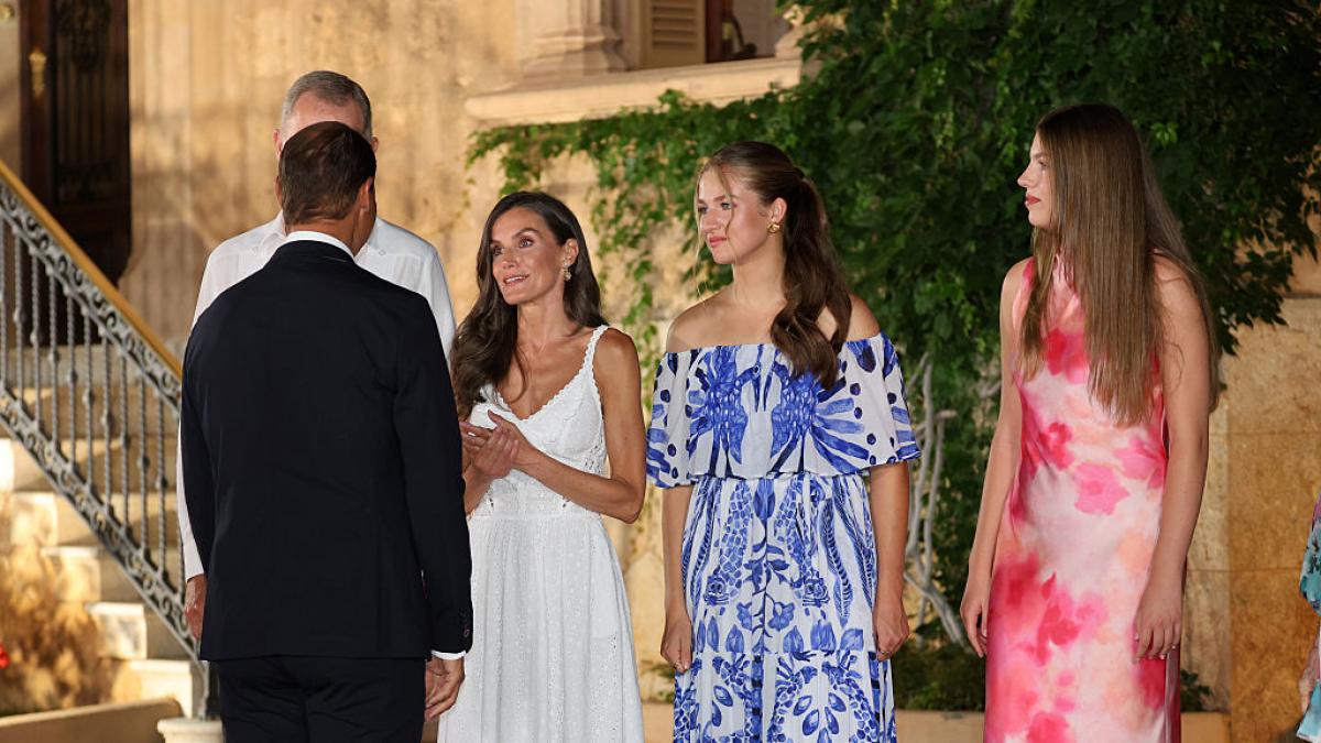 El momentazo de Letizia, Leonor y Sofía en Marivent que no se había visto hasta ahora