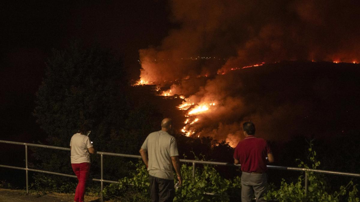España se quema: los incendios que arrasan el país dejan dos muertos y varios heridos graves