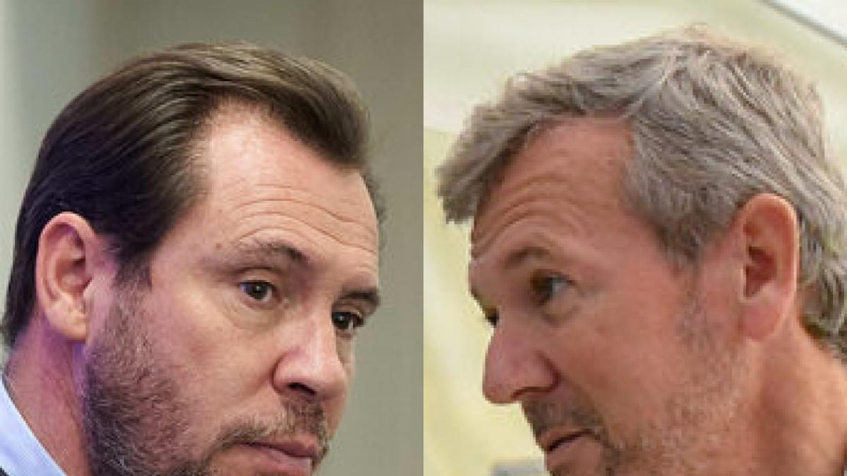 Óscar Puente tenía un recordatorio en forma de hemeroteca para el presidente de la Xunta:  A ver, Alfonso... 