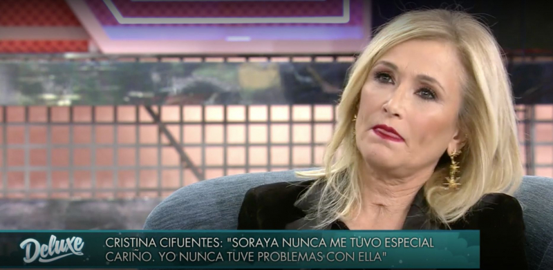Cristina Cifuentes en 'Sábado Deluxe' (Telecinco).