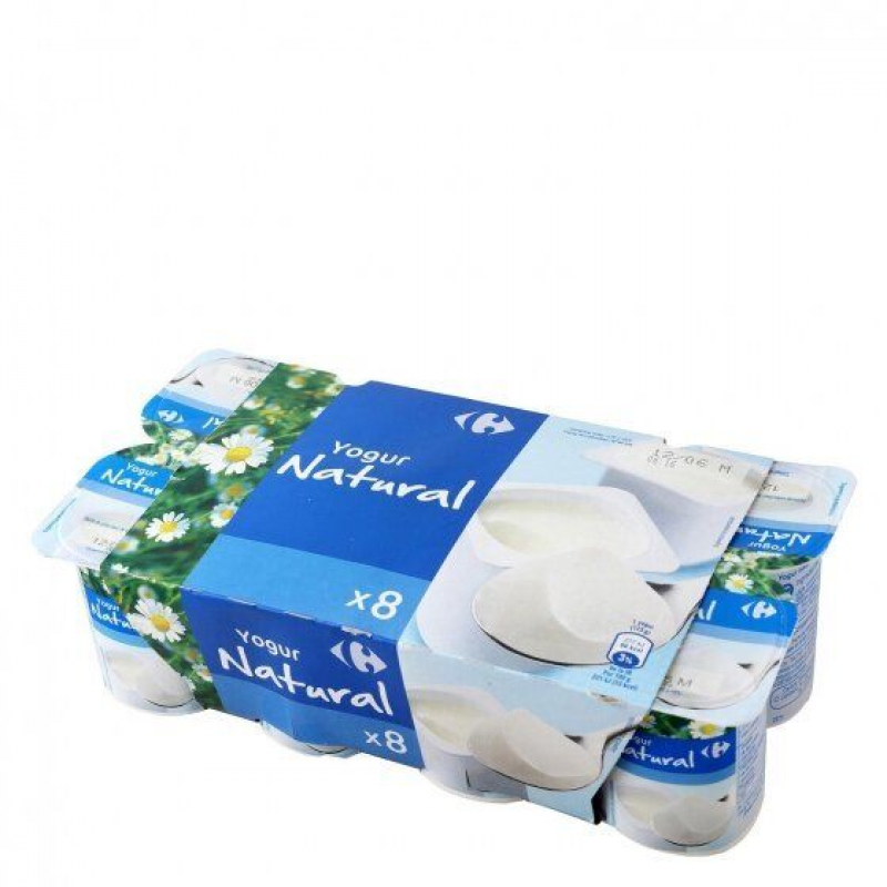 Yogur natural de Carrefour.