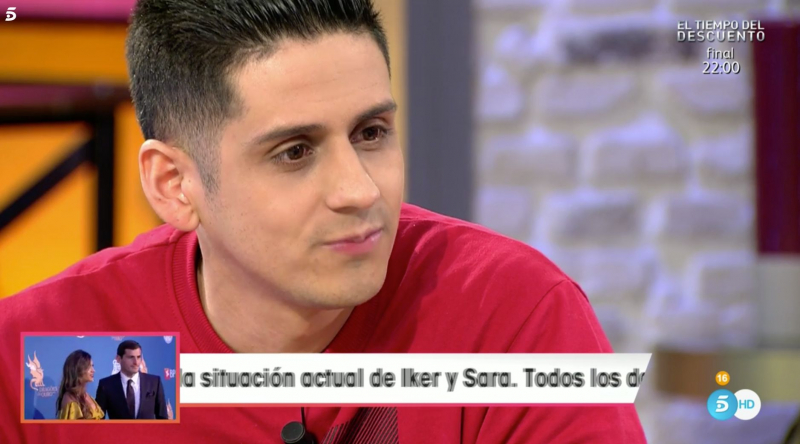 Christofer, concursante de 'La isla de las tentaciones', en 'Viva La Vida' (Telecinco).