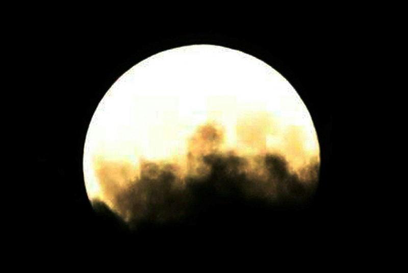 Eclipse penumbral de la Luna.
