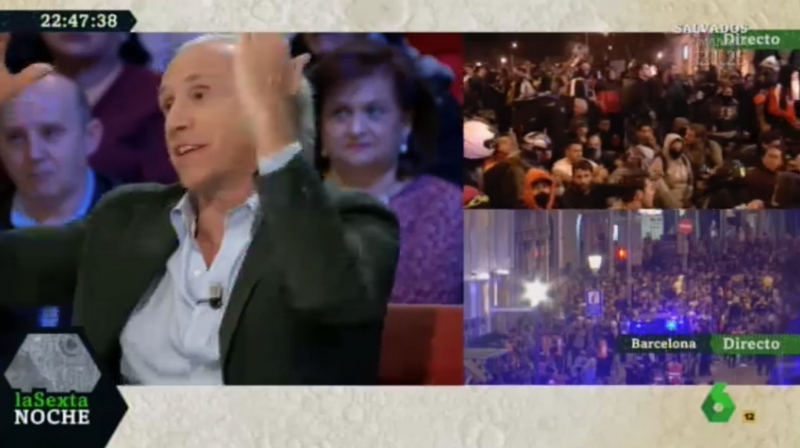 Eduardo Inda, tertuliano de 'LaSexta Noche'.