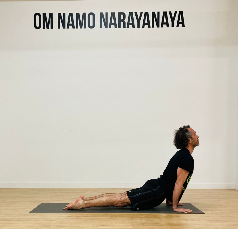 Asana de yoga.