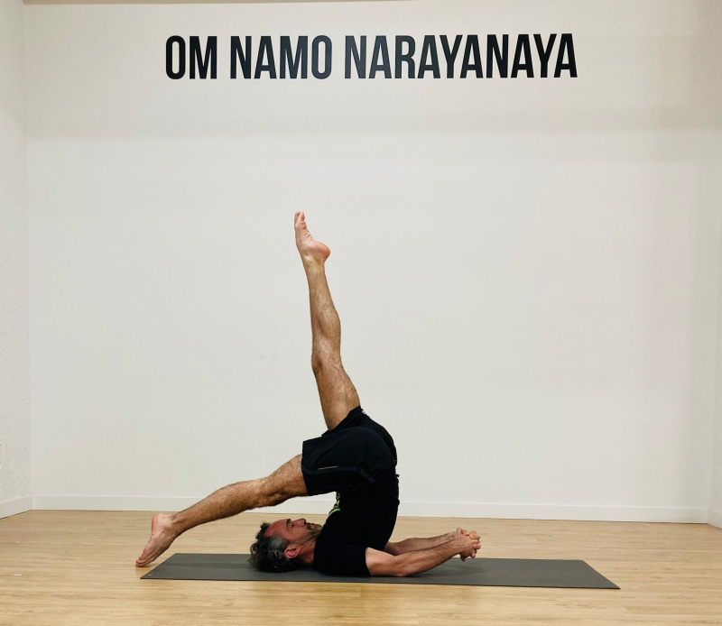 Asana de yoga.