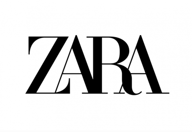 El logo de Zara estrenado en 2019.