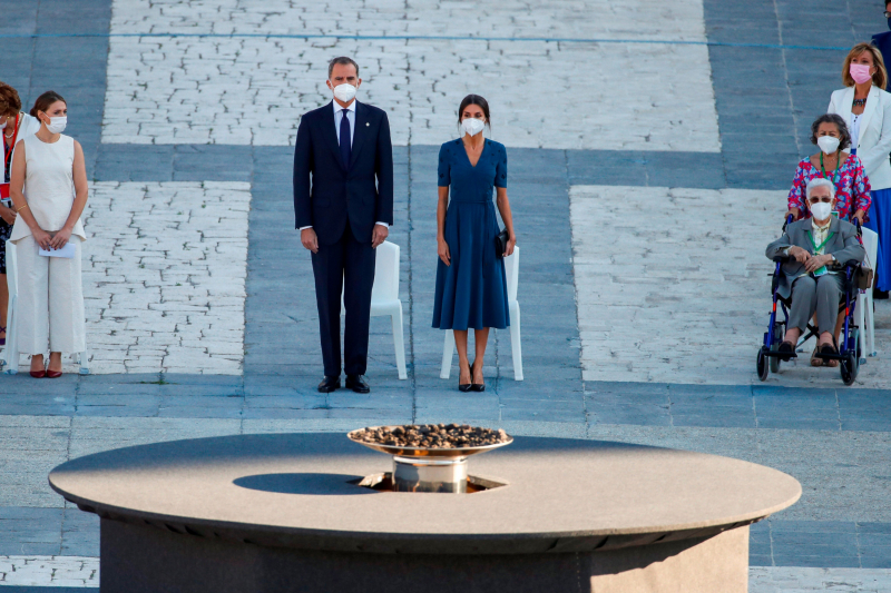Los reyes Felipe y Letizia presiden el acto de homenaje de estado a las víctimas de la pandemia de la covid-19 y de reconocimiento al personal sanitario