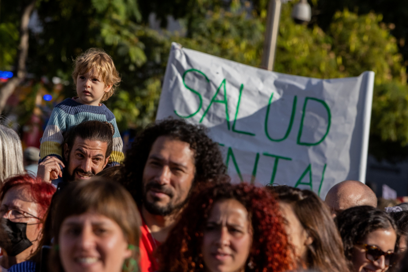Manifestación del 13-N en Madrid por la sanidad pública. 