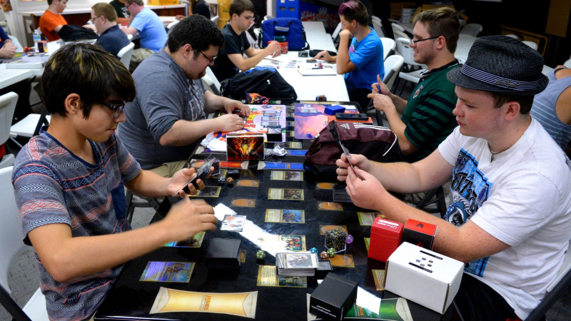 Torneo de Magic en una tienda de cómics de Pensilvania