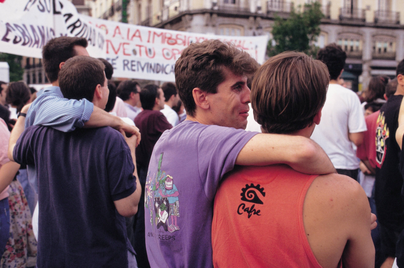 Manifestación del Orgullo en Madrid, en el año 2006.