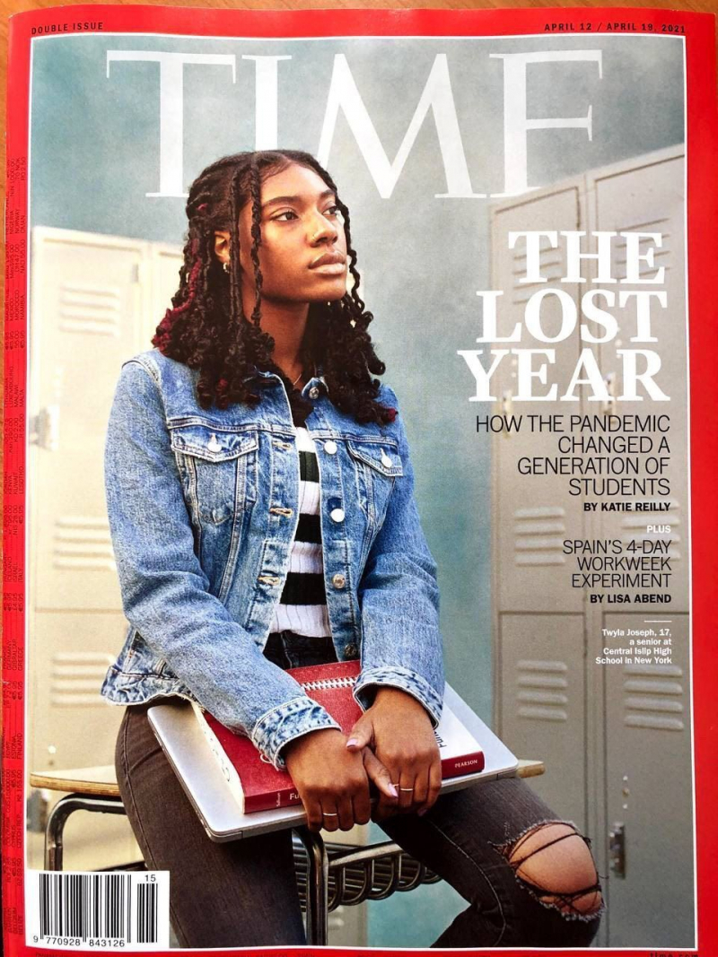 La portada de la revista 'Time'.