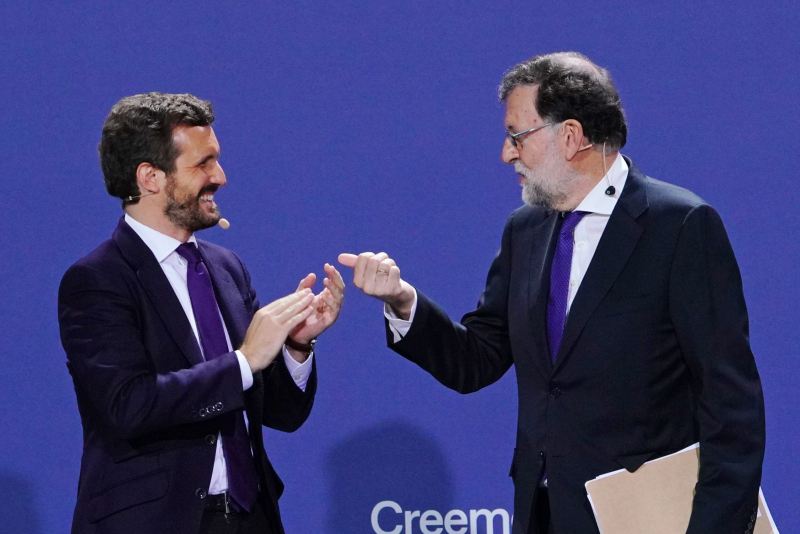 Casado y Rajoy