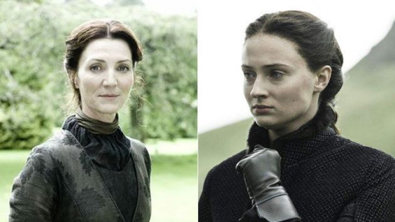 Catelyn y Sansa Stark.
