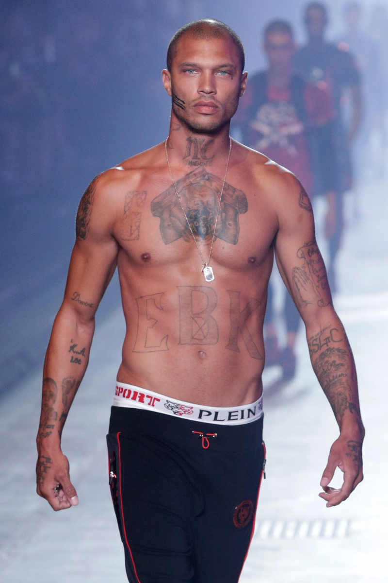 Jeremy Meeks, el preso más guapo del mundo, acapara las miradas en Milan  Fashion Week